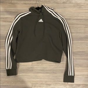 Adidas cropped hoodie